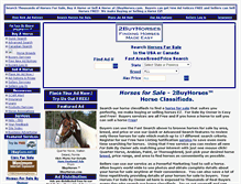 Tablet Screenshot of 2buyhorses.com